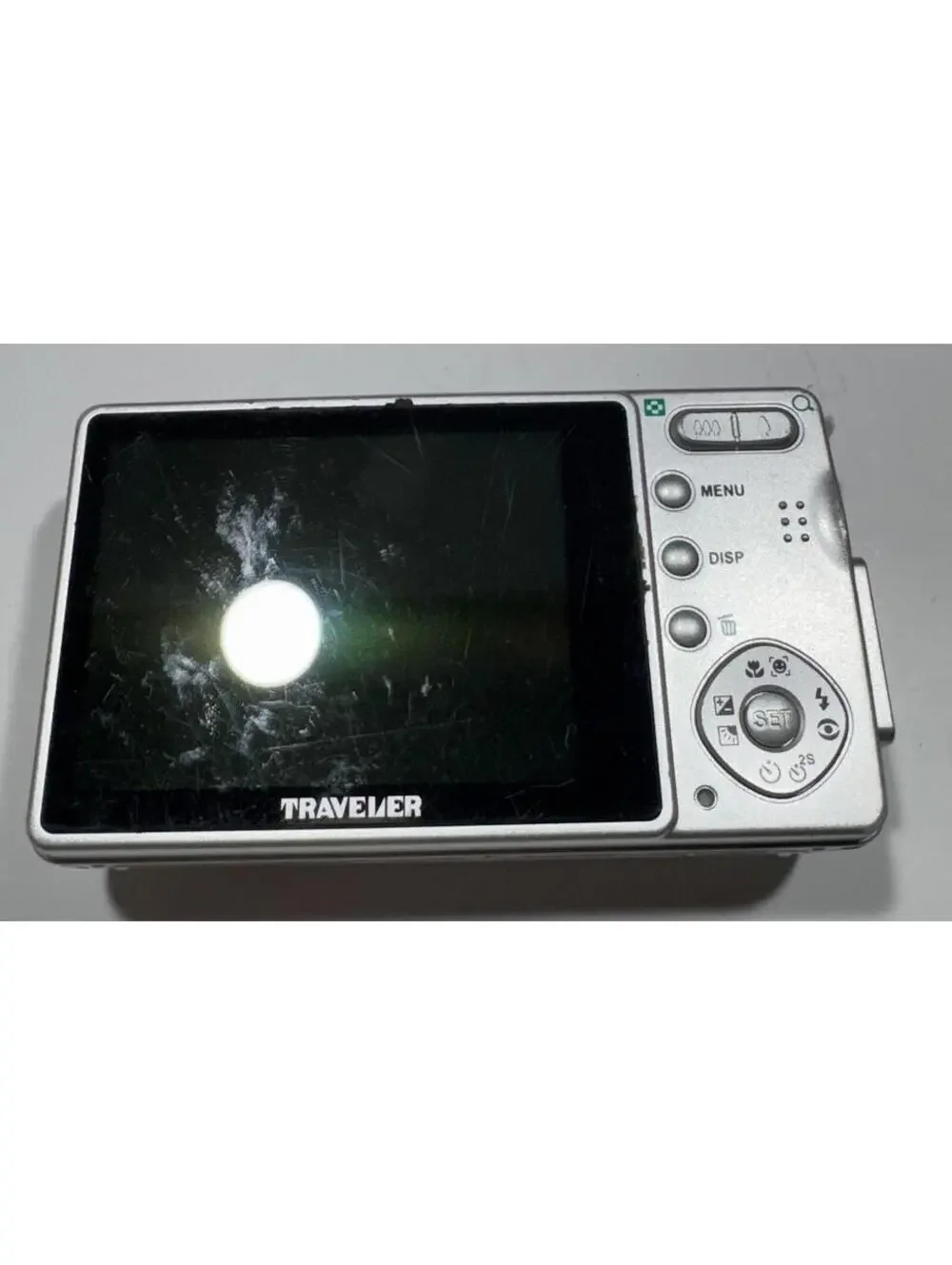 TRAVELER DC 8500 8.0MP Digital Camera 5x Optical Zoom Silver WORKS